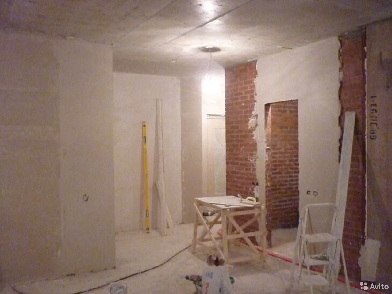 Механизированная штукатурка в квартире